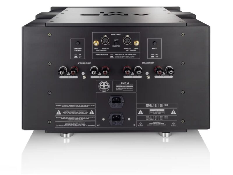 ⁦ACCUSTIC ARTS® AMP VI  – Reference class power amplifier⁩ – תמונה ⁦2⁩